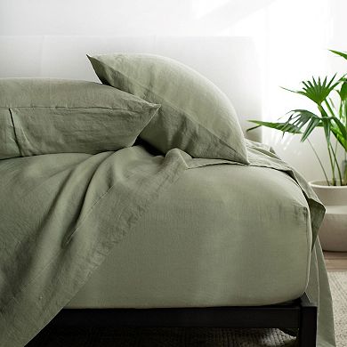 Bokser Home French Linen Sheet Set