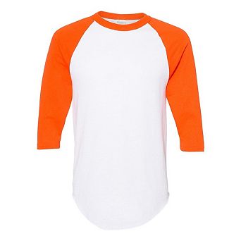 Augusta Sportswear Three-Quarter Raglan Sleeve Baseball Jersey