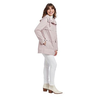 Women's Nine West Lightweight Rain Parka