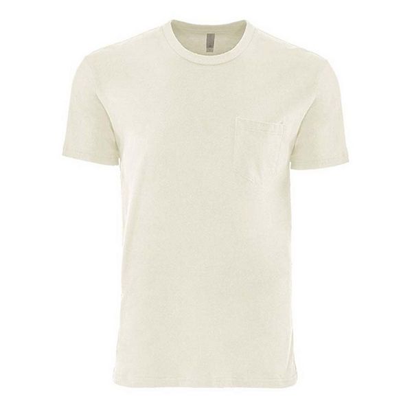 Next Level Unisex Cotton T-Shirt - XL White, 4.3 Oz Combed Ringspun Jersey Tee