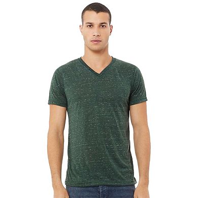 BELLA + CANVAS Textured Jersey V-Neck Tee