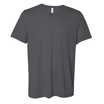 BELLA + CANVAS Textured Jersey V-Neck Tee