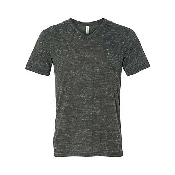 BELLA + CANVAS Textured Jersey V-Neck Tee