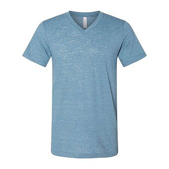 BELLA + CANVAS Textured Jersey V-Neck Tee