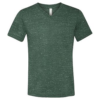 BELLA + CANVAS Textured Jersey V-Neck Tee