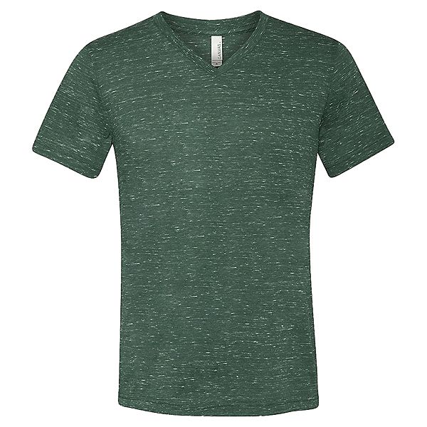 BELLA + CANVAS Textured Jersey V-Neck Tee
