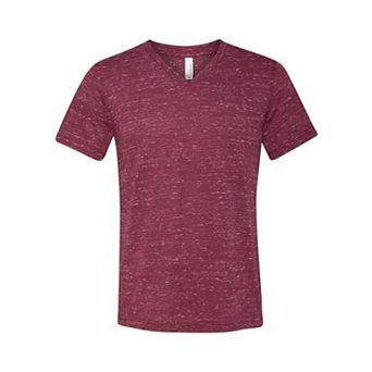 BELLA + CANVAS Textured Jersey V-Neck Tee