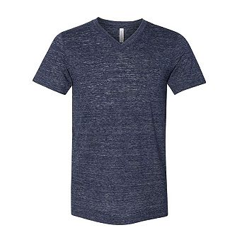 BELLA + CANVAS Textured Jersey V-Neck Tee