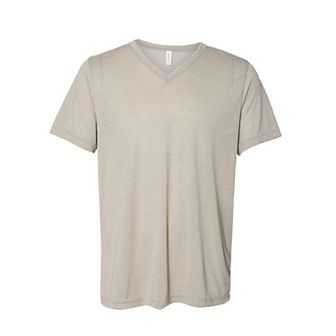 Bella + Canvas Textured Jersey V-neck Tee