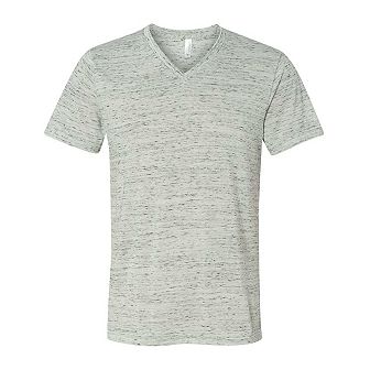 Bella + Canvas Textured Jersey V-neck Tee