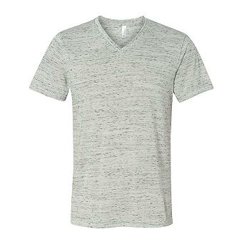 BELLA + CANVAS Textured Jersey V-Neck Tee