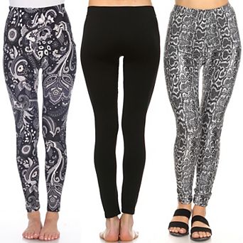 Women's Pack of 3 Leggings