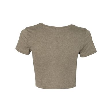 BELLA + CANVAS Womens Crop Tee
