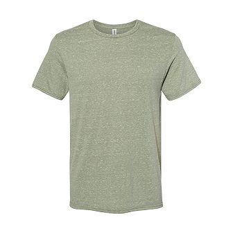 JERZEES Snow Heather Jersey Crew T-Shirt