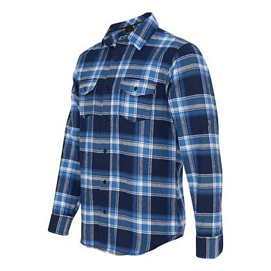 Burnside Yarn-dyed Long Sleeve Flannel Shirt