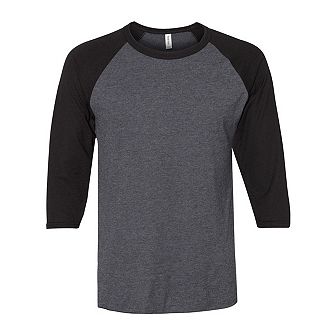 JERZEES Premium Blend Ringspun Three-Quarter Sleeve Raglan Baseball T-Shirt