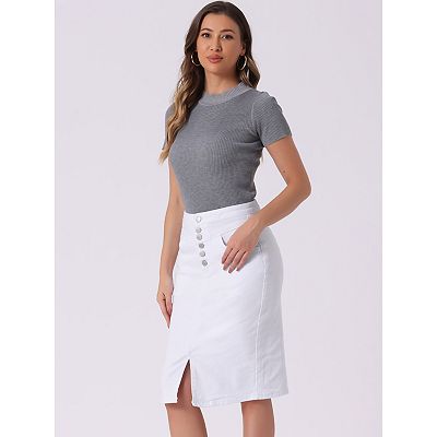 Denim pencil skirt at kohl's hotsell