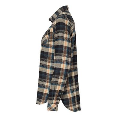 Burnside Women´s Yarn-dyed Long Sleeve Flannel Shirt