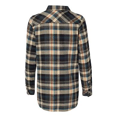 Burnside Women´s Yarn-dyed Long Sleeve Flannel Shirt