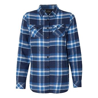 Burnside Women´s Yarn-Dyed Long Sleeve Flannel Shirt