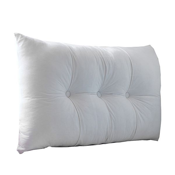 Rainha® Plush Tufted Twin / Twin XL Headboard Pillow