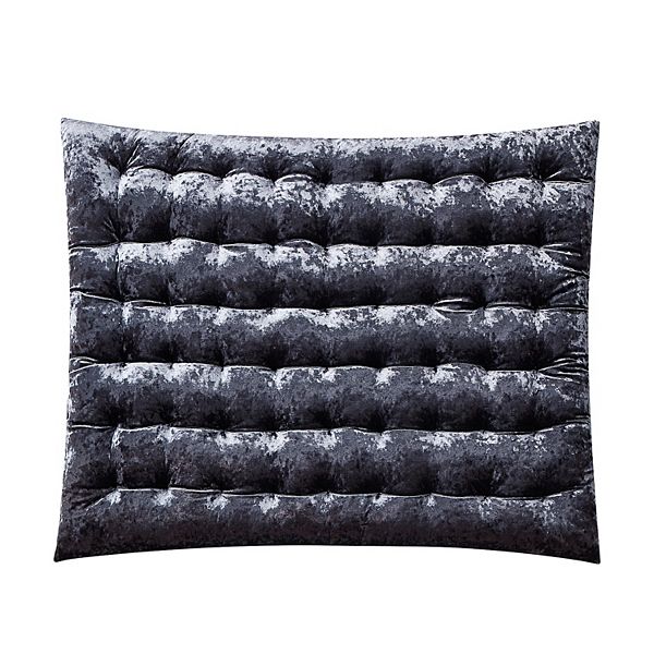 Rainha Cushion Tufted College Headboard Velvet Crush
