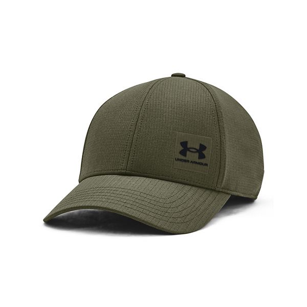 Under Armour Stretch Fit ArmourVent Golf Cap - Marine Od Green (S/M)