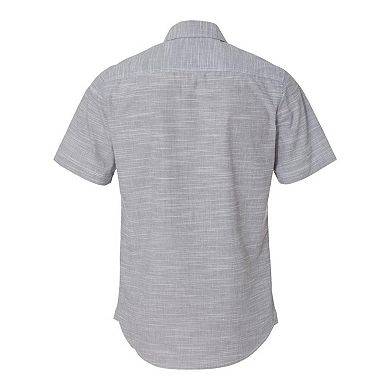 Burnside Textured Solid Short Sleeve Shirt