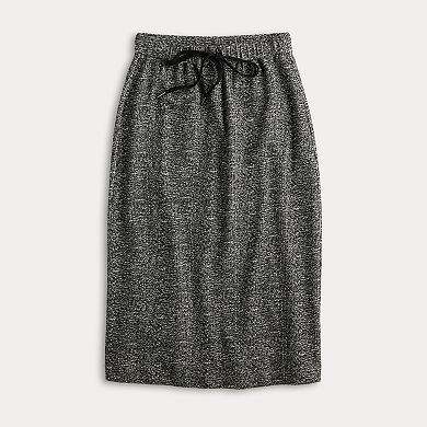 Women's Simply Vera Vera Wang Knit Midi Skirt