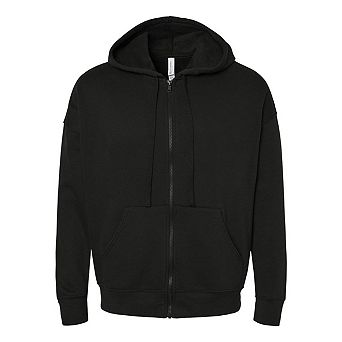 BELLA + CANVAS Unisex Sponge Fleece DTM Full-Zip Hoodie