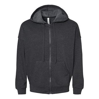 BELLA + CANVAS Unisex Sponge Fleece DTM Full-Zip Hoodie
