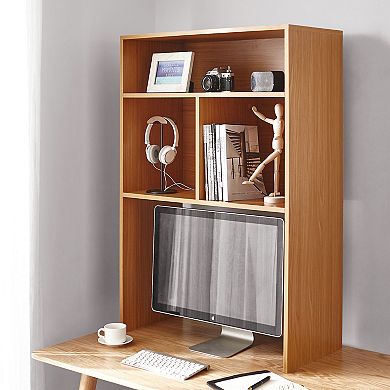 Yak About It® Extra Depth Cube Dorm Desk Bookshelf