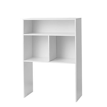 Yak About It® Extra Depth Cube Dorm Desk Bookshelf