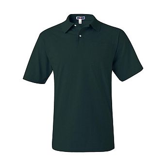 JERZEES SpotShield 50/50 Polo with Pocket