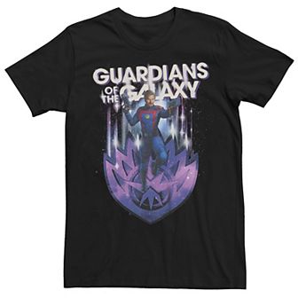 Big & Tall Marvel Guardians Of The Galaxy Star-Lord Poster Graphic Tee