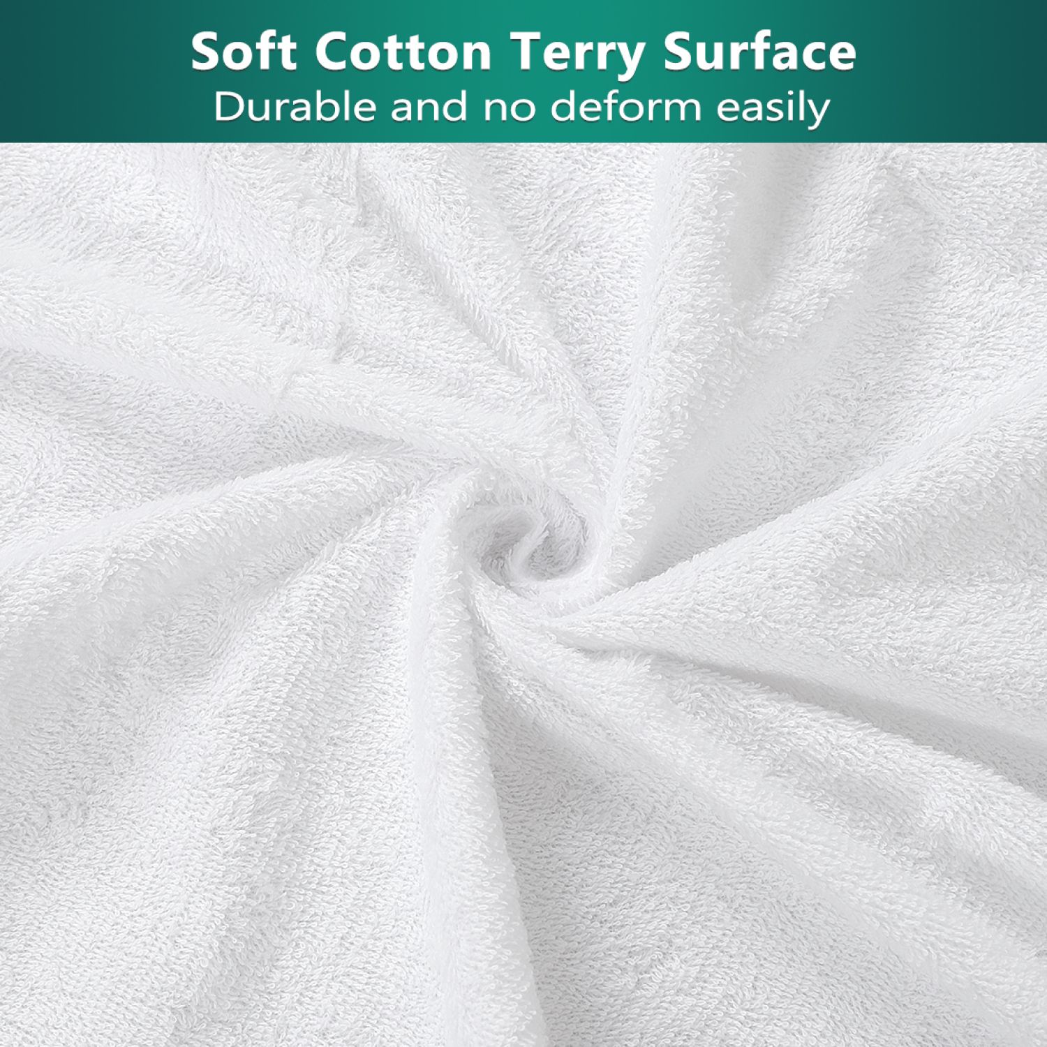 Water Resistant Mattress Protector Bed Pad Cover Fitted Sheet Polyester Washable
