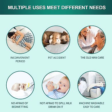 Delicate Cotton Mattress Pad Cover Water-proof Comfortable Breathable and Soft