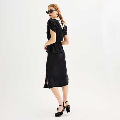 トップス sheller petal tops Sheller Petal Top and Tapered Pants Set, by Sheller.