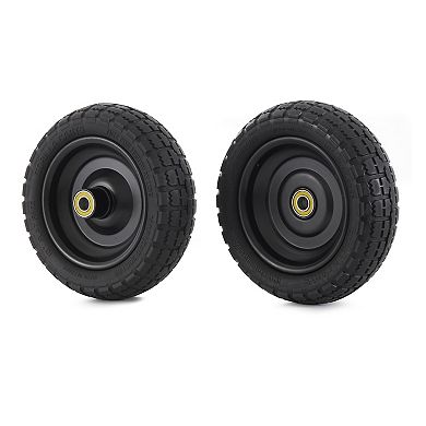 Gorilla Carts GCT-10NF 10 Inch No Flat Replacement Tire for Utility Cart, 2 Pack