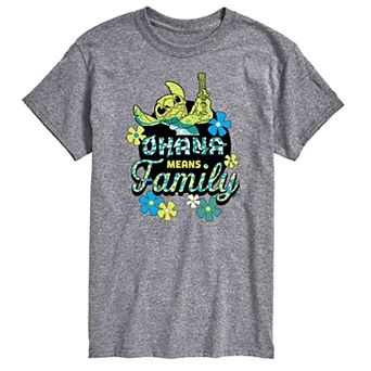 Disney's Lilo & Stitch Big & Tall Ohana Means Family Graphic Tee