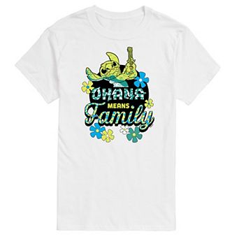 Disney's Lilo & Stitch Big & Tall Ohana Means Family Graphic Tee