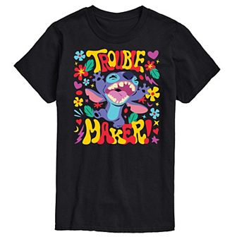Disney's Lilo & Stitch Big & Tall Trouble Maker Graphic Tee
