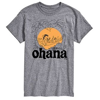 Disney's Lilo & Stitch Big & Tall Ohana Graphic Tee