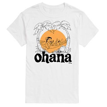 Disney's Lilo & Stitch Big & Tall Ohana Graphic Tee