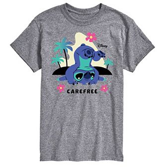 Disney's Lilo & Stitch Big & Tall Stitch Carefree Graphic Tee