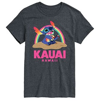 Disney's Lilo & Stitch Big & Tall Kauai Hawaii Graphic Tee