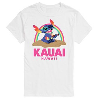 Disney's Lilo & Stitch Big & Tall Kauai Hawaii Graphic Tee