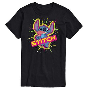 Disney's Lilo & Stitch Big & Tall Splatter Graphic Tee