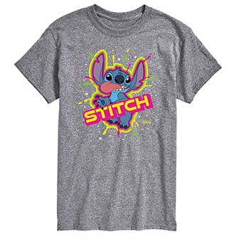 Disney's Lilo & Stitch Big & Tall Splatter Graphic Tee