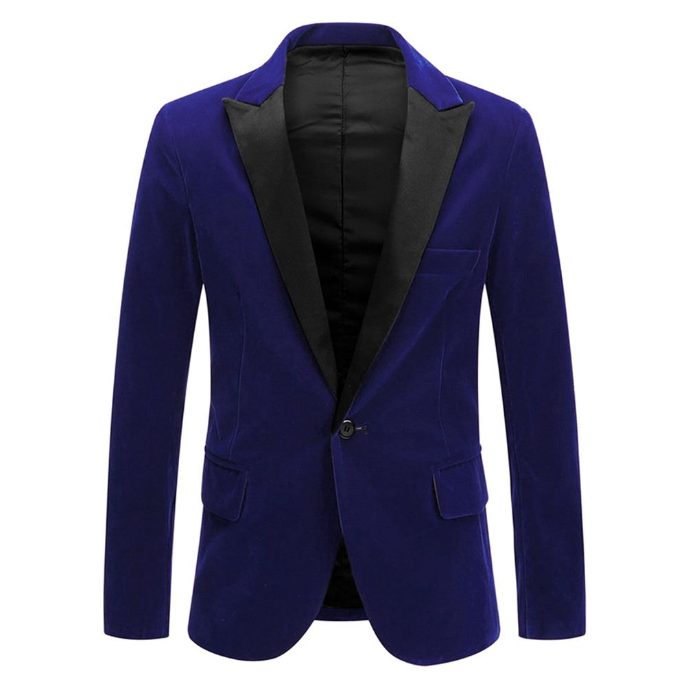 Velour Men's blazer Jacket turquoise ~ Light Blue Stage Party Super 150's Fabric Sport Coat main image 1